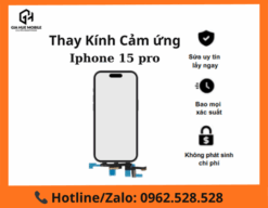 Thay kính cảm ứng iPhone 15 Pro