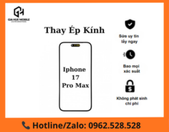 Thay mặt kính iPhone 17 Pro Max