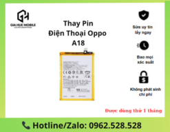Thay pin OPPO A18