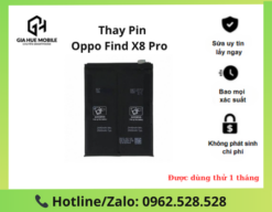 Thay pin OPPO Find X8 Pro