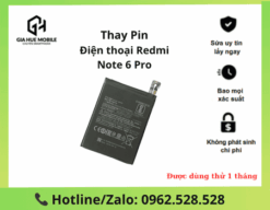 Thay pin Redmi Note 6 Pro