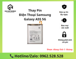 Thay pin Samsung A55 5G
