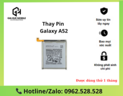 Thay pin Samsung Galaxy A52