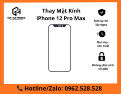 Thay mặt kính iPhone 12 Pro Max