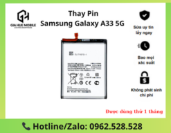 Thay pin Samsung A33 5G