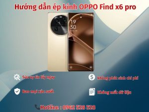 ép kính OPPO Find x6 pro