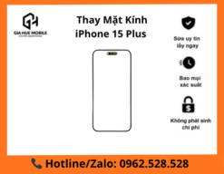 Thay mặt kính iPhone 15 Plus