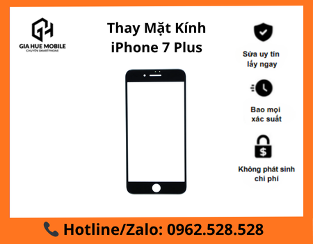 Thay mặt kính iPhone 7 Plus
